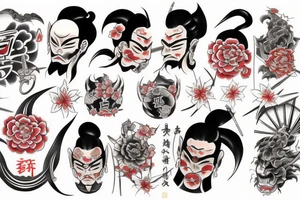 nobunaga tattoo idea