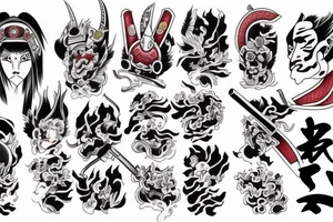 nobunaga clan tattoo idea