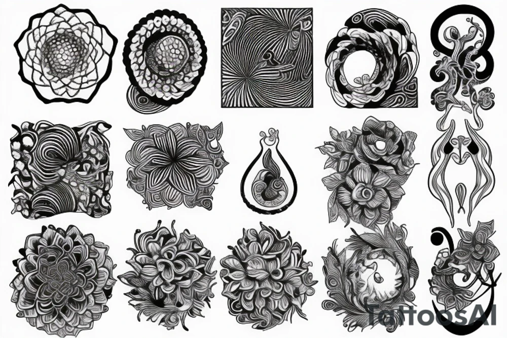 1.6180339, Fibonacci, phi tattoo idea
