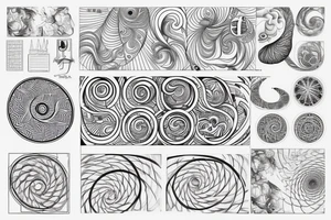1.6180339, Fibonacci, phi, geometric, spiral, golden ratio, math tattoo idea