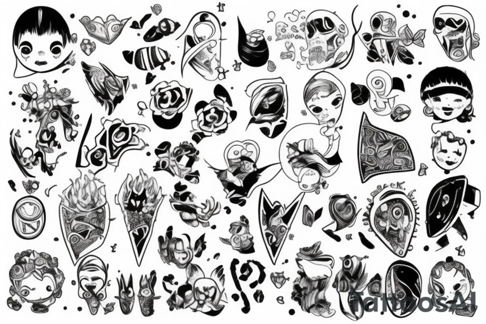 children tattoo idea