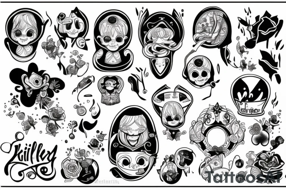 children tattoo idea