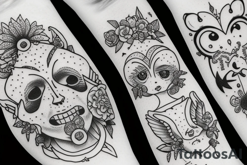 children tattoo idea
