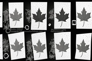 maple leaf tattoo idea