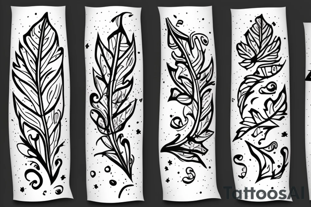 maple leaf tattoo idea