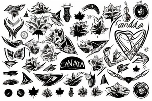 canada tattoo idea