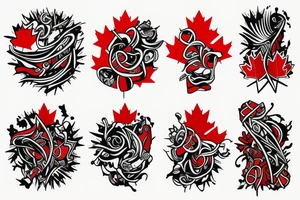 canada tattoo idea