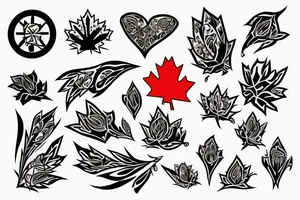 canada tattoo idea