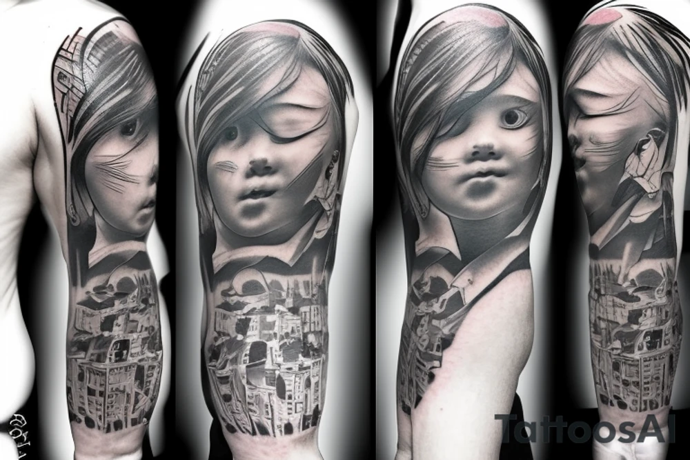 little boy tattoo idea