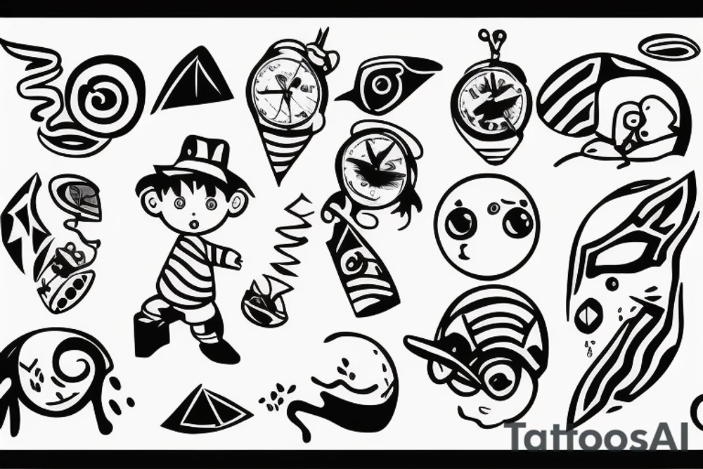little boy tattoo idea