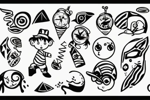 little boy tattoo idea