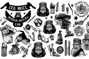 USAF 141
coal miner
medical
santa
mechanic
farmer
witch tattoo idea