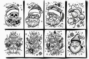 medical
santa tattoo idea