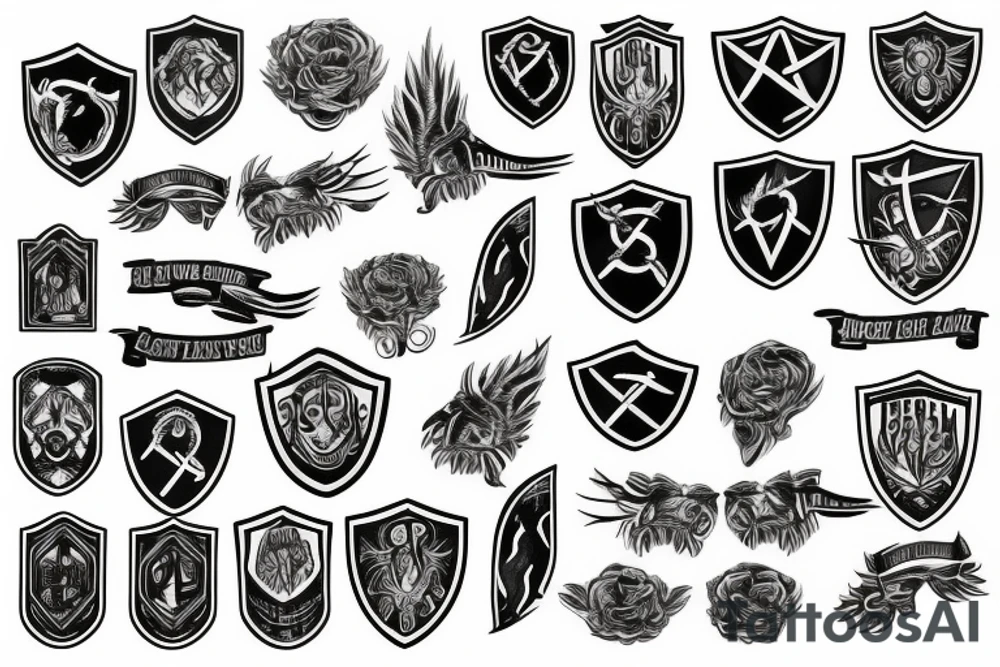 shield tattoo idea