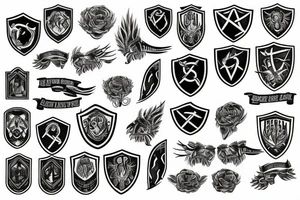 shield tattoo idea