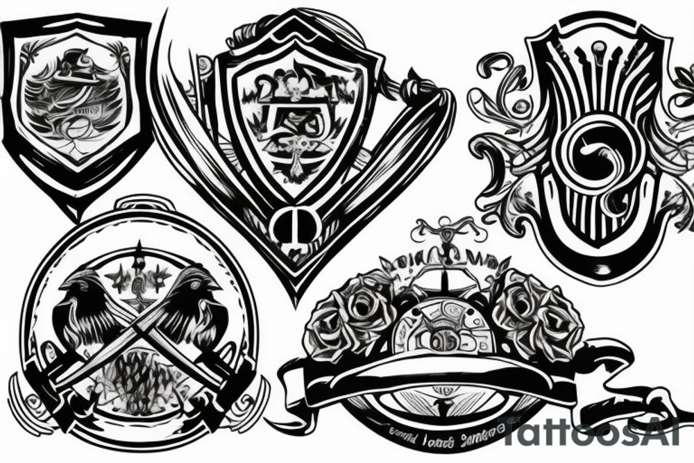 shield tattoo idea