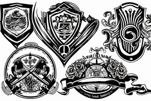 shield tattoo idea