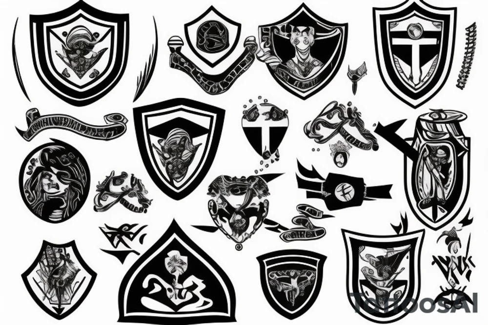 shield tattoo idea
