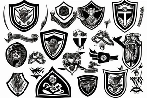 shield tattoo idea
