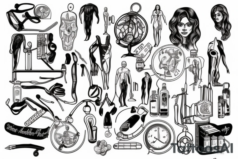 medical staff tattoo idea