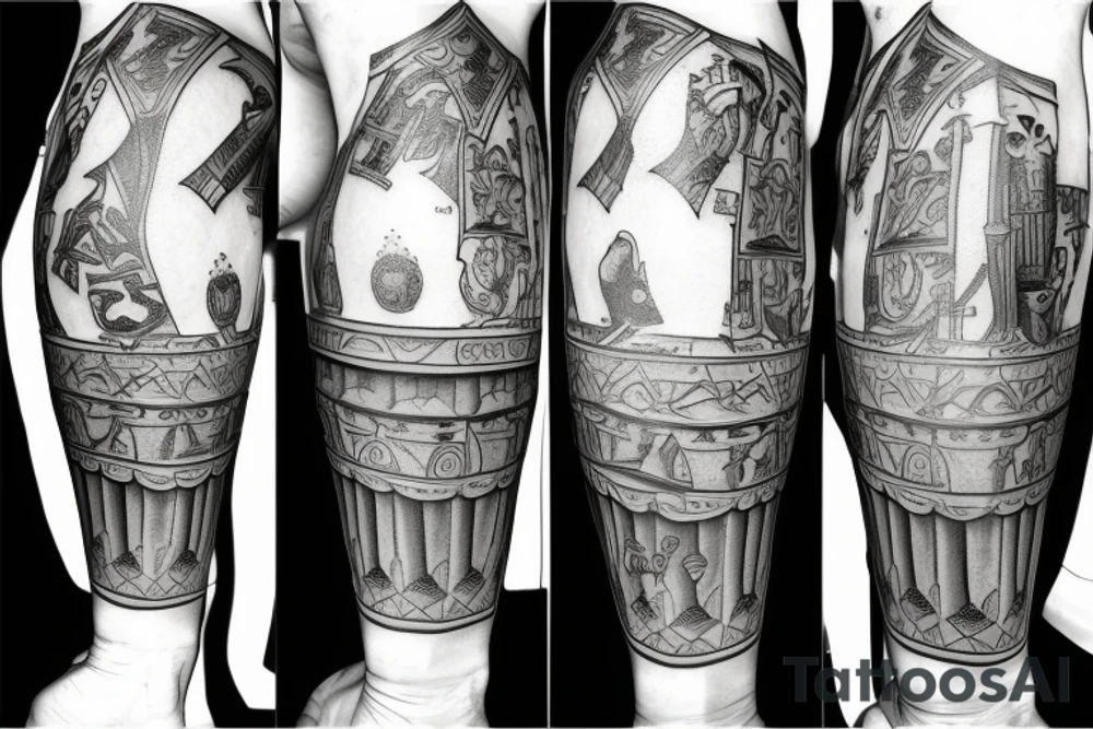 Pawn chess piece looking in mirror at King chess piece tattoo idea Pawn chess piece looking in mirror at King chess piece tattoo idea