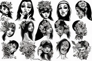 Crybaby tattoo idea