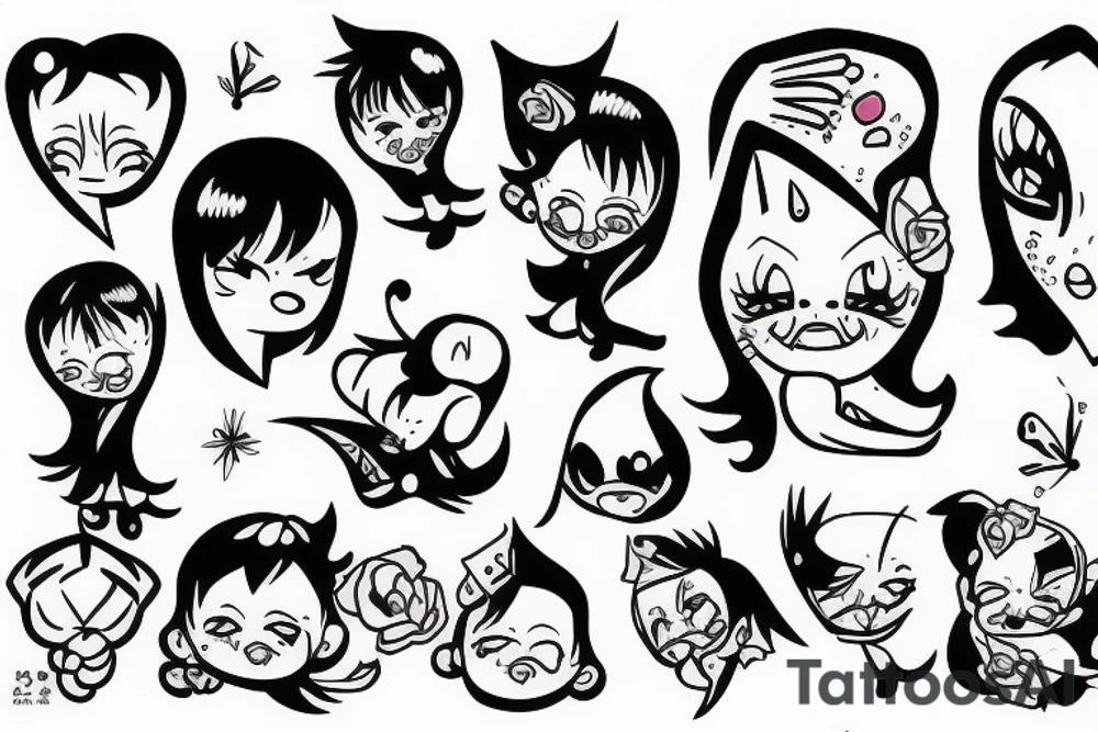 Crybaby tattoo idea
