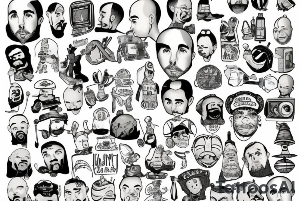 Karl Pilkington tattoo idea