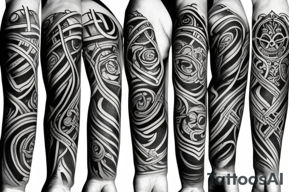 Forearm tattoo symbolizing rebellion tattoo idea