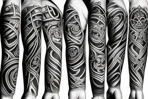 Forearm tattoo symbolizing rebellion tattoo idea