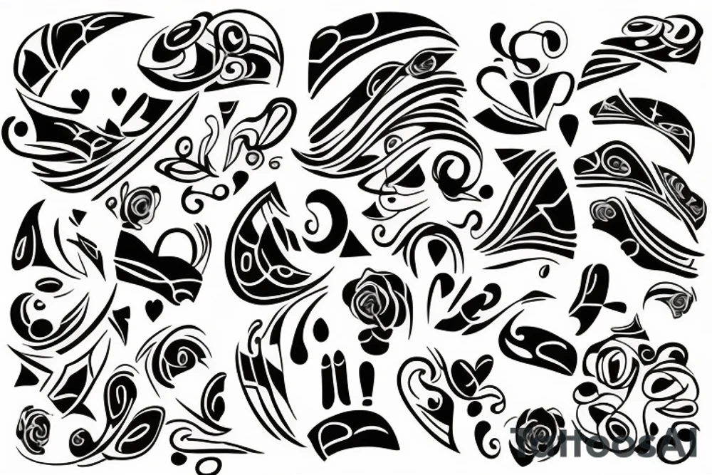 I love my daughter tattoo idea