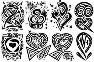 I love my daughter tattoo idea