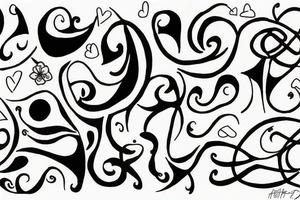 I love my daughter tattoo idea