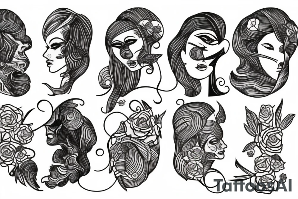 Francesca roses tattoo idea