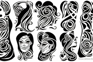 Francesca roses tattoo idea