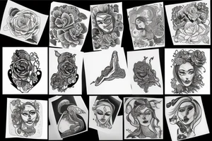 Francesca roses tattoo idea