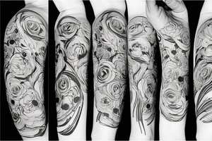Francesca roses tattoo idea