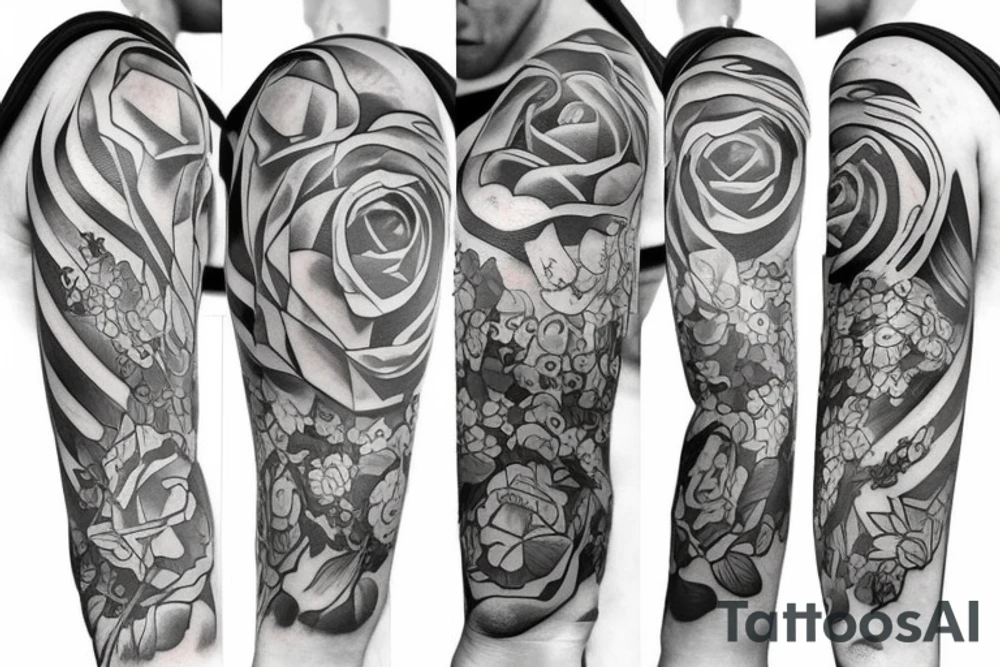 Francesca roses tattoo idea