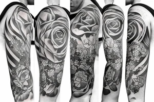 Francesca roses tattoo idea