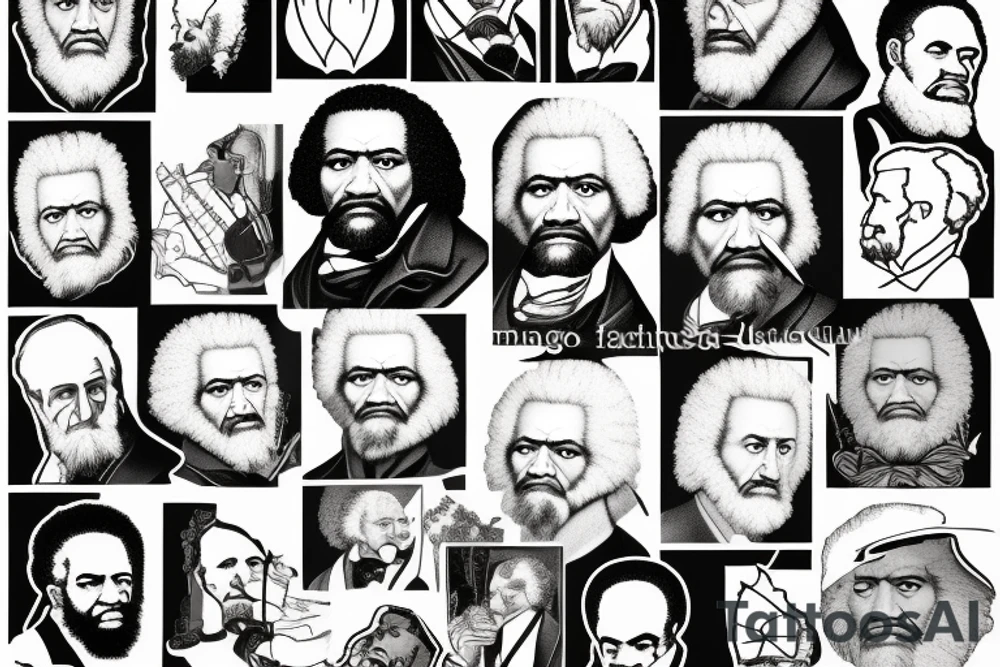 Frederick Douglass tattoo idea