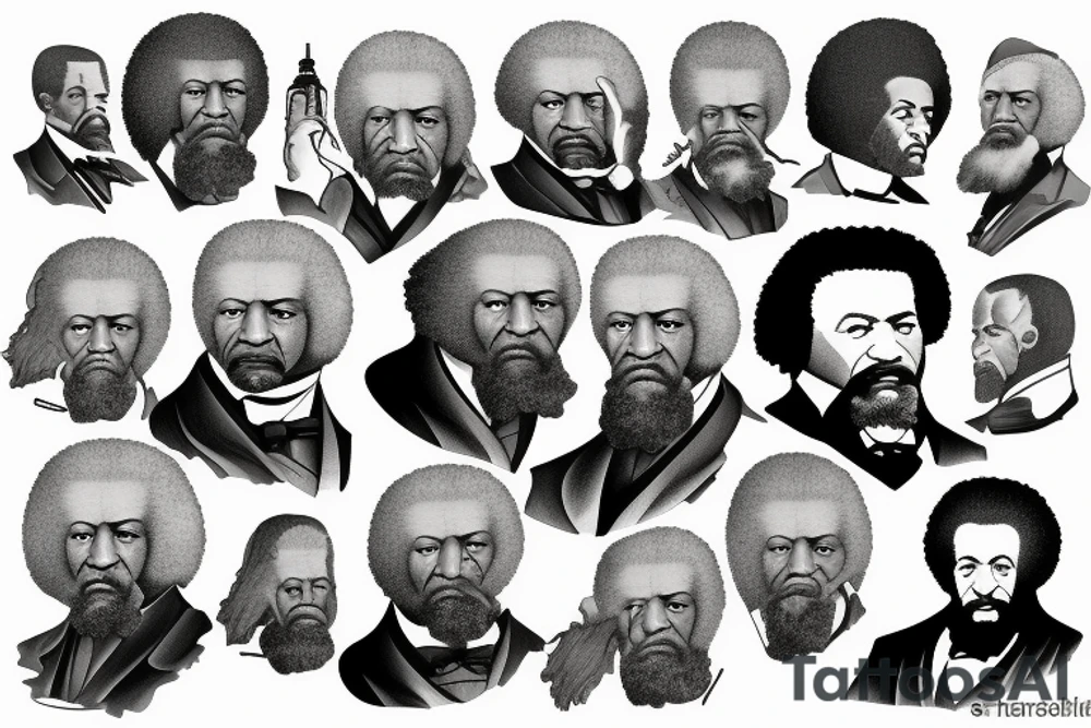 Frederick Douglass tattoo idea