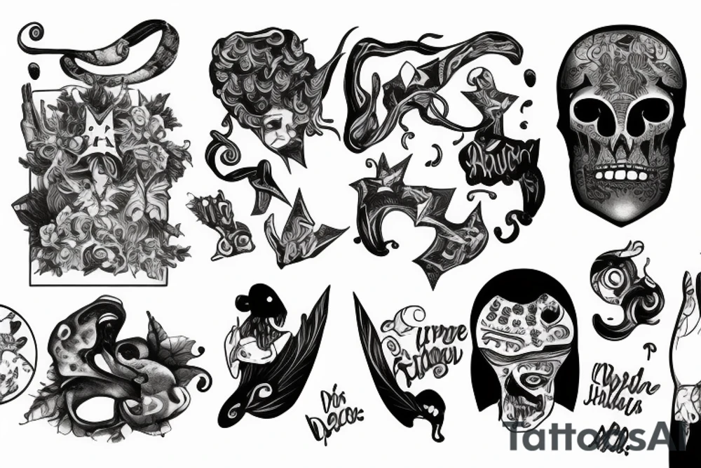Embracing absurdity tattoo idea