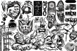 Embracing absurdity tattoo idea