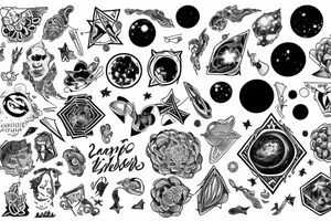 Embracing the benign indifference of the universe. tattoo idea