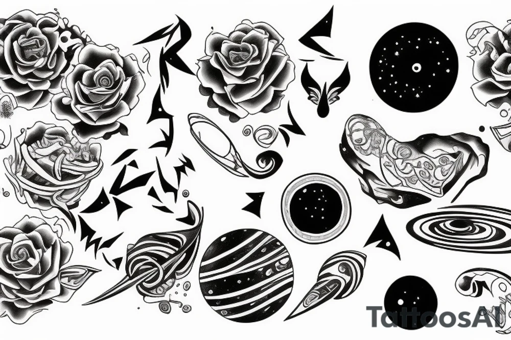 Embracing the benign indifference of the universe. tattoo idea