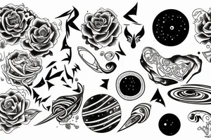 Embracing the benign indifference of the universe. tattoo idea
