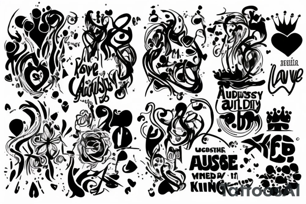 Absurdity is king but love saves us from it. tattoo idea