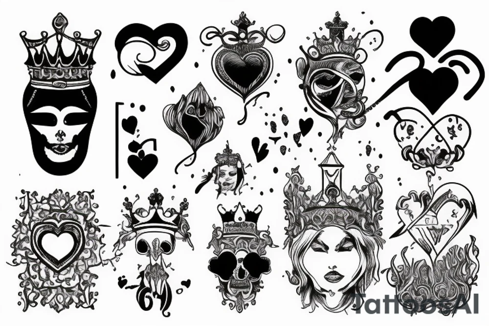 Absurdity is king but love saves us from it. tattoo idea