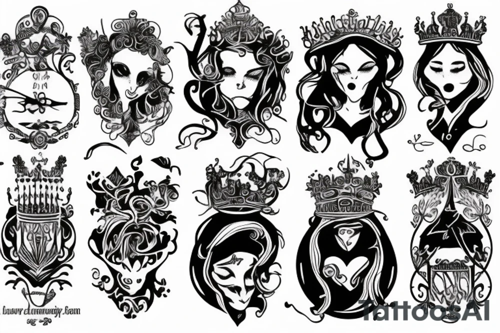 Absurdity is king but love saves us from it. tattoo idea