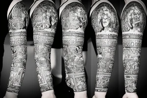 Absurdity is king but love saves us from it. tattoo idea